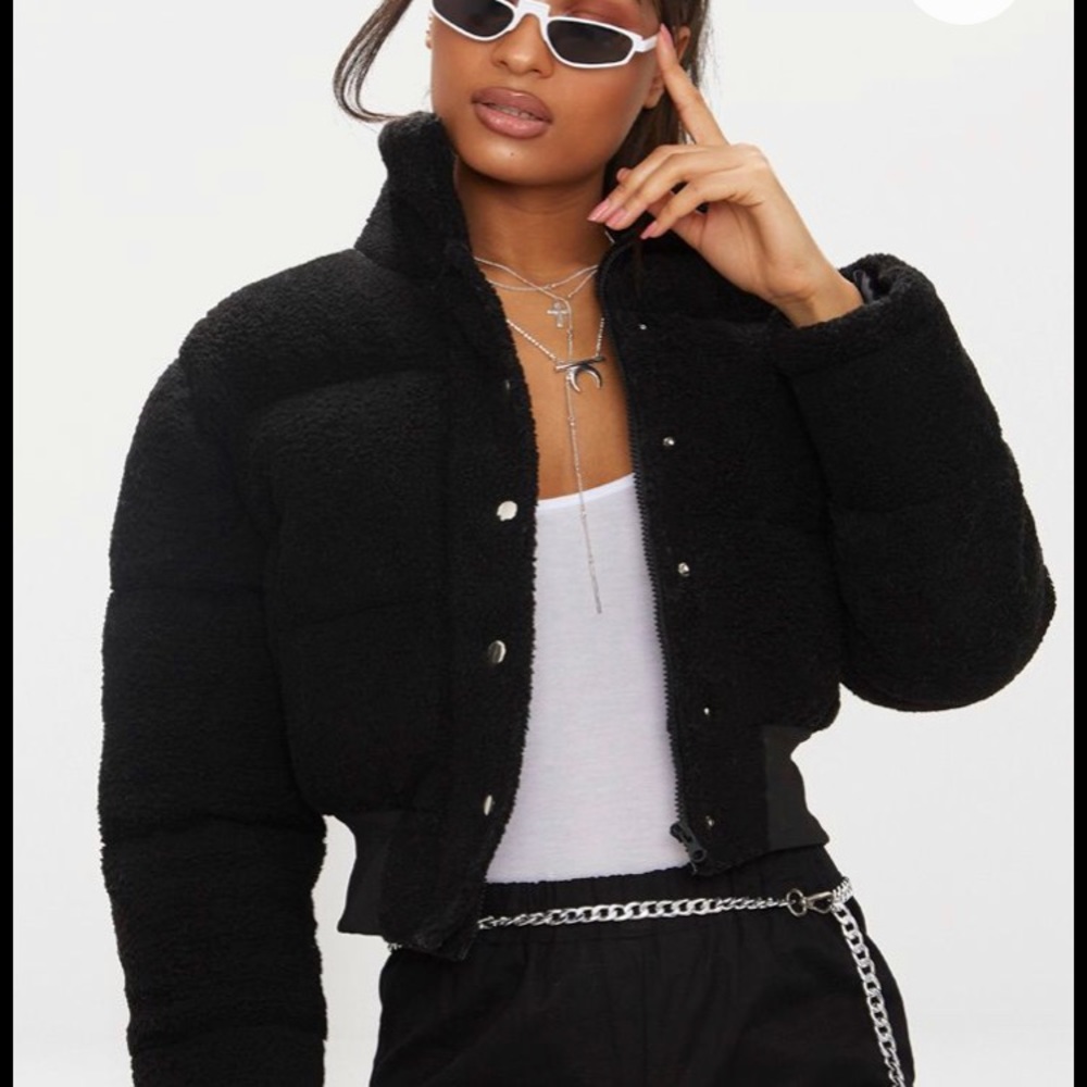 New Bubble Cropped Bomber Jacket